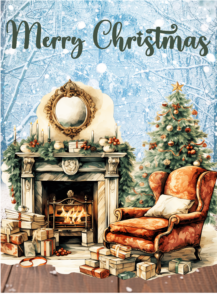 Merry Christmas Scene